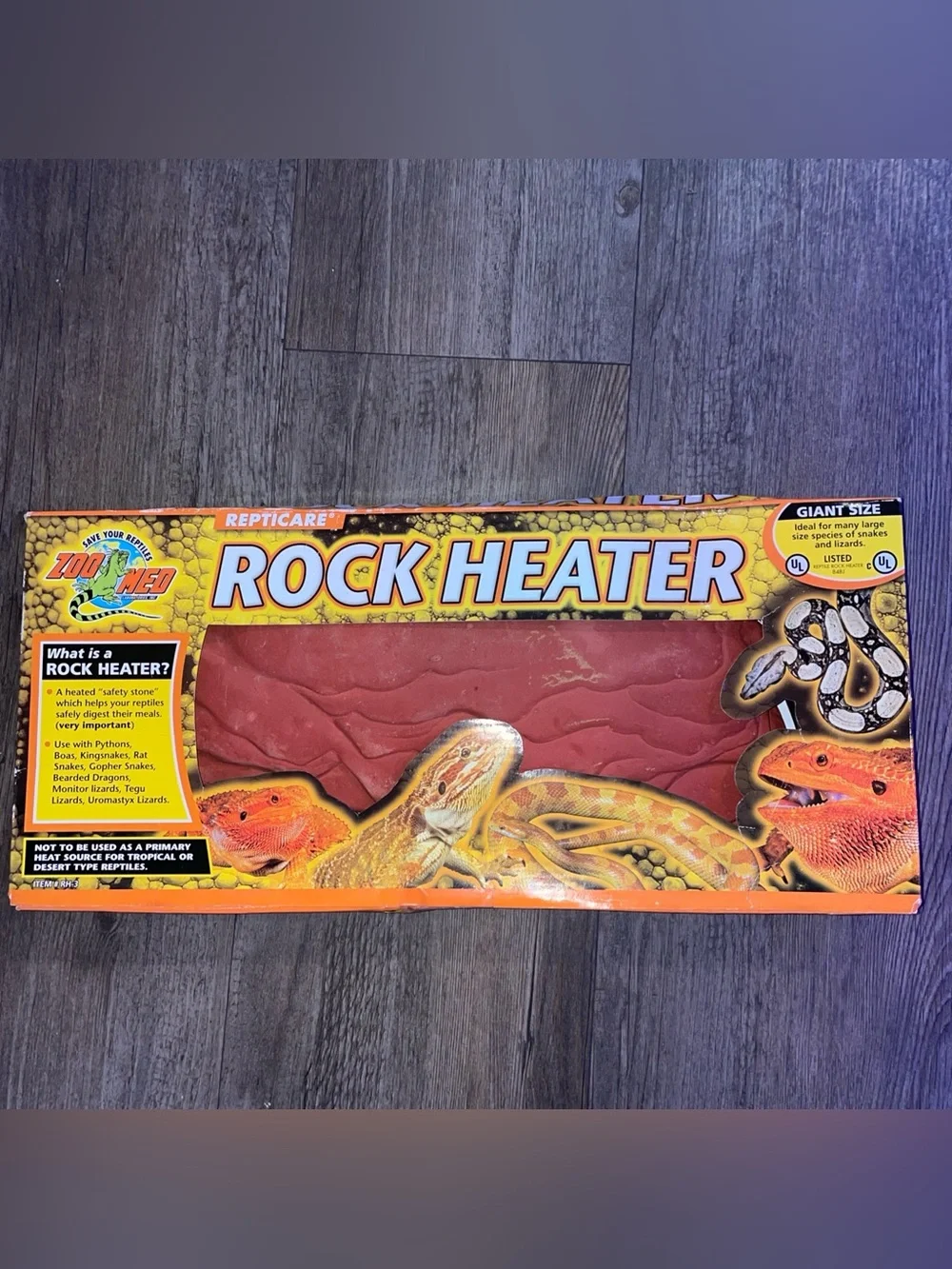 Zoo Med Giant Reptile Heater BNIB